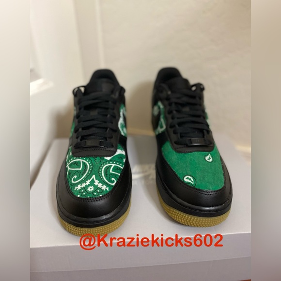 Custom Nike Air Force 1 bandana